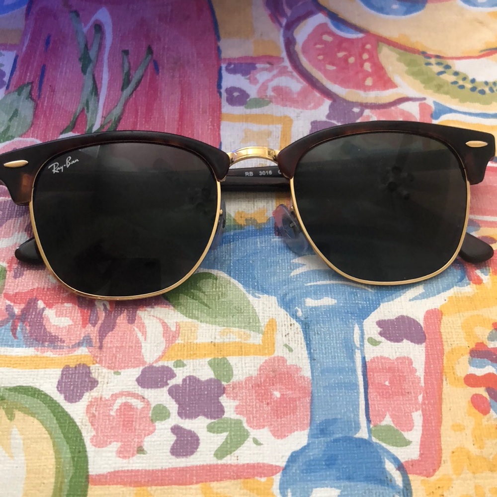 Rayban Clubmasters in Black lens and Tortoise